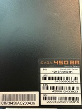 EVGA 450 BR 80 Plus 450W Bronze Power Supply