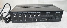 Amplificador Pyle PT510 PA con Micrófono Talkover, Salida 70V, USB, Tarjeta SD, Radio FM FUNCIONA
