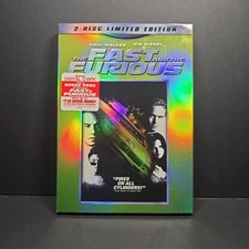 The Fast and the Furious Two-Disc Limited Edition DVD NEW w/ RARE Slipcover