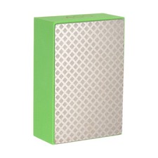 400 Grit 3.54" x 2.36" Mesh Diamond Hand Polishing Pad Glass Stone Sanding Block