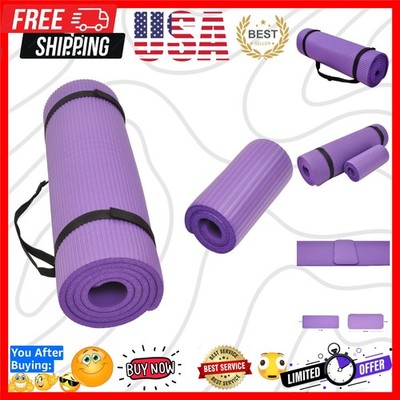 All Purpose 1/2-Inch Extra Thick High Density Anti-Tear Exercise Yoga Mat and...