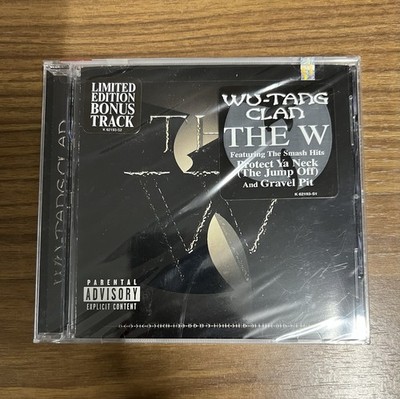 The W  by Wu-Tang Clan CD (2000 loud records) NEW!!! Sealed Hype Sticker
