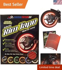 All Vehicles Red High Intensity Grade Reflective Copyrighted Safety Rim Tapes...