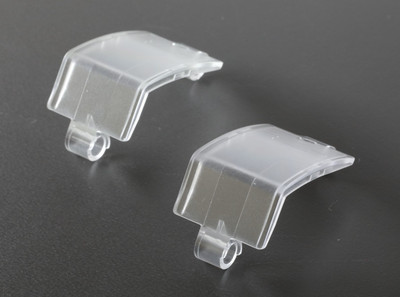 LEGO Technic: 2x Panel Curved, transparent (aus Modell 42070)