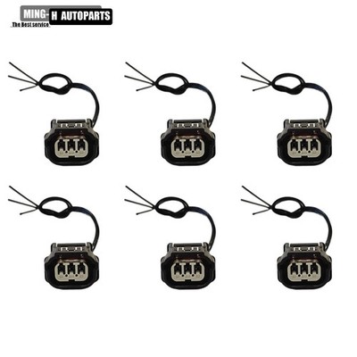 6X Ignition Coil Electrical Connector Fit HONDA ACCORD CROSSTOUR 2013 2014 2015