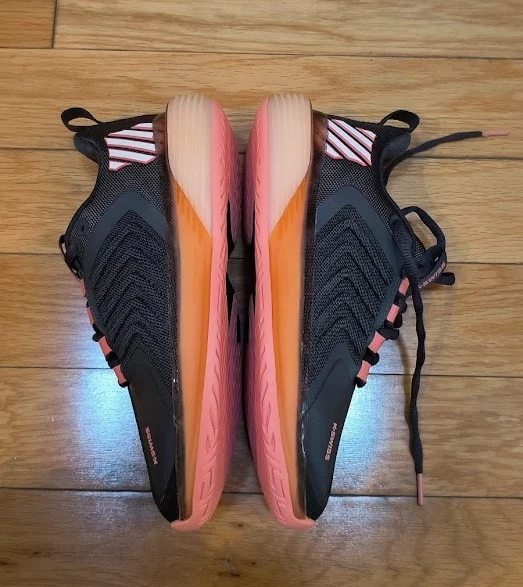 Tênis Pickleball Feminino Ultrashot 3 Novo Na Caixa K-Swiss Asfalto/Pêssego Âmbar Tamanho 7 - Imagem 3 de 4