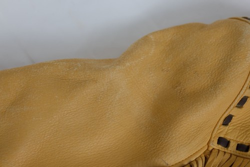 CUSTOM MADE Deerskin Berlin Wis. Vtg Coat Jacket Native Western Leather Tassel - Picture 19 of 24