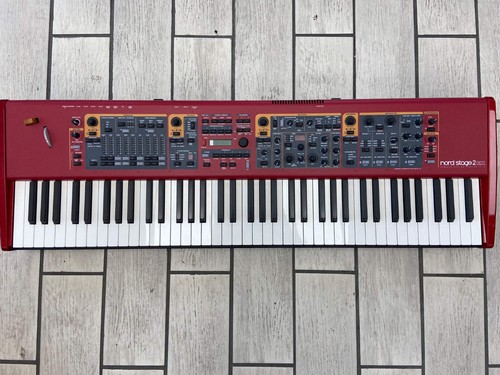 Nord Nord Stage 2 EX Red Hammer Action Portable 76 Key Electric Piano