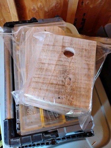 Wren Birdhouse 5/8 cedar New Handmade Kit - Picture 5 of 5