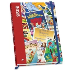 2025 Diary Disney Vintage Posters We... by Danilo Promotions Lt Diary or journal