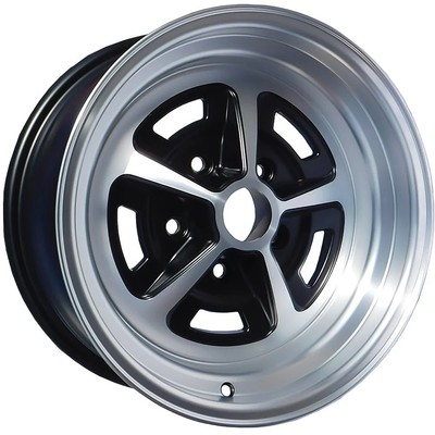 For Chevy Camaro 67-81 OER Magnum 500 Gloss Black 15x7 Alloy Factory Wheel