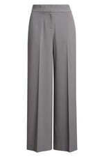 Tahari ASL Women's Mid-Rise Wide Leg Pants Dark grey Size 14 3213