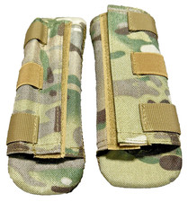 Army OCP Plate Carrier/ Tactical Vest Shoulder Pads Multicam Pair Hoop and Loop
