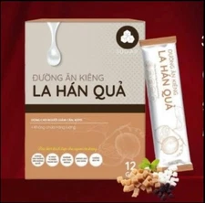 5BOX x 12Packets MONK FRUIT IN THE RAW Zero-Calorie Sugar Substitute-