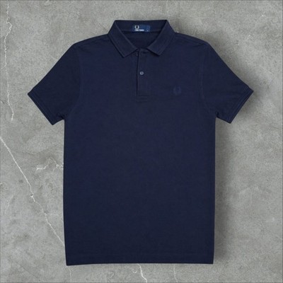 Fred Perry Poloshirt Schwarz, Größe S
