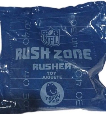 New 2013 Mcdonalds Happy Meal Toy Rush Zone NFL Figure 