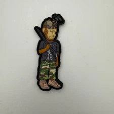 KICK-EEZ Monkey PVC Morale Patch New Shot Show 2024