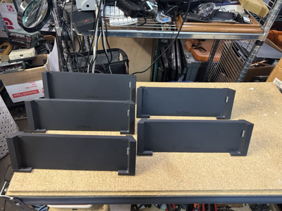 5 x Microsoft Surface Pro 3 Model 1664 USB 3.0 Docking Station LOT 5 NO Power
