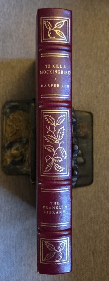 To Kill a Mockingbird-Harper Lee-Franklin Library Deluxe Leather 1977 - Image 3 of 4
