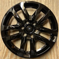 2019-2022 Chevrolet Silverado 1500 432blk 18 Gloss Black Wheel Skin 1 Cap Only