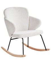 Rocking Chair VIKEN Fabric Off-White
