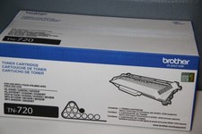 Genuine Brother TN-720 3000 Page Output Toner Cartridge - Black