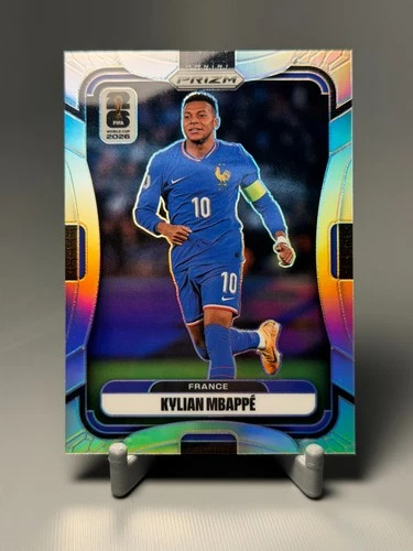 2026 Panini Prizm FIFA World Cup Kylian Mbappe Silver Prizm #40 France