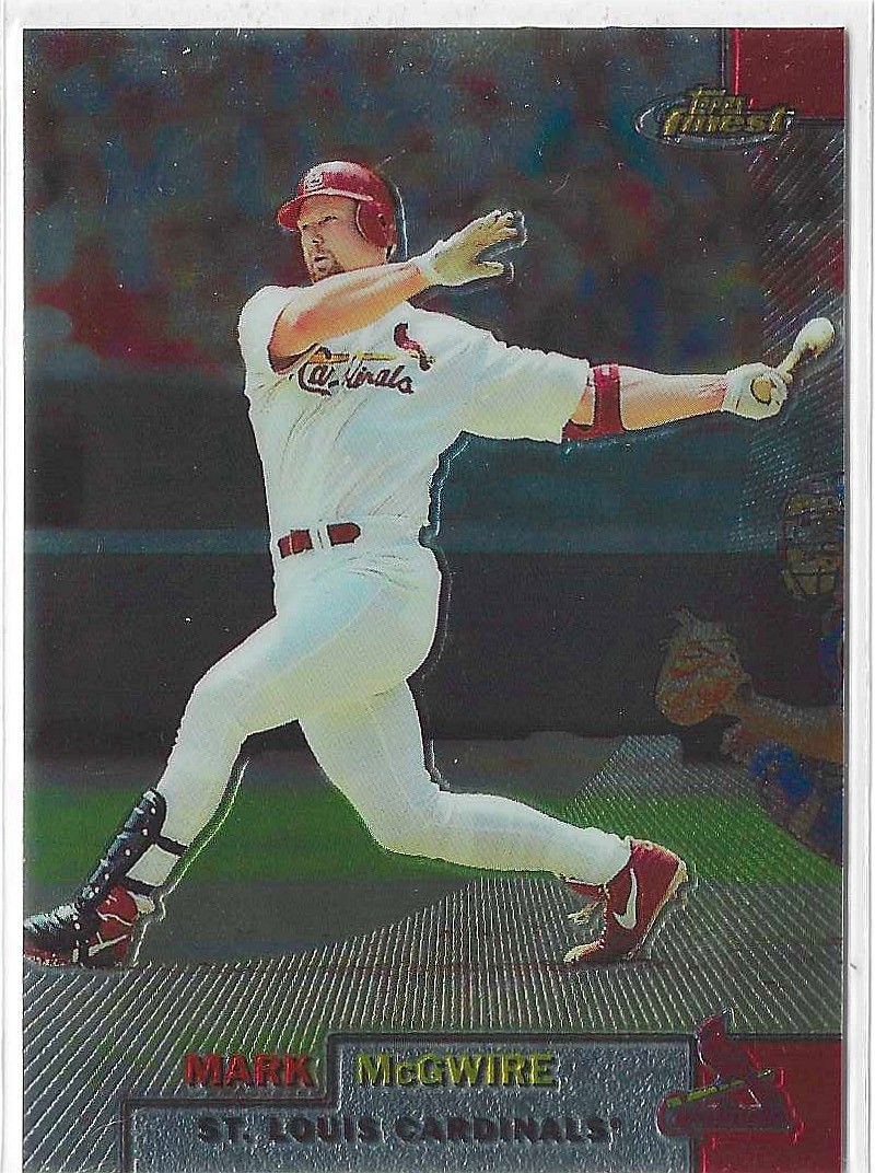 1999 Topps Finest - Mark McGwire #70