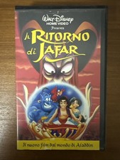 VHS VS 4532  IL RITORNO DI JAFAR-DISNEY VIDEOCASSETTA VINTAGE ORIGINALE ALADDIN