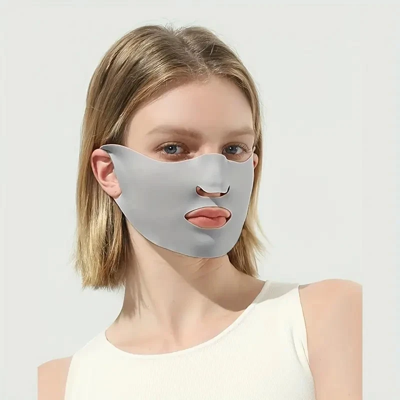 Máscara de protección solar ligera para golf 4 piezas Foto 2 de 4