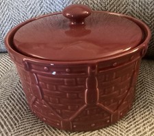 Longaberger Woven Traditions Paprika Pottery ...