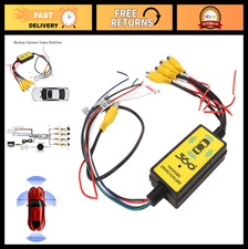 4 Input 1 Output Video Switcher Converter for Car, Remote Control, Easy Install