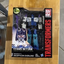 Transformers 2016 TItans Return Decepticon Overlord & Dreadnaut Leader Class 12