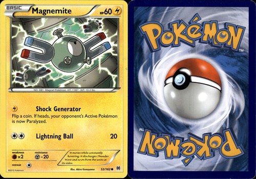 Magnemite 52/162 | XY - BREAKthrough | Pokemon TCG | English | Common - Picture 3 of 4