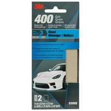 3M Medium Grit Sanding Sponge 03088, 400G