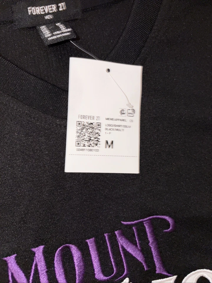 NWT Mount Westmore Embroidered Jersey Purple/White Westside Rap 00 Y2K Mens sz M - Image 4 of 4