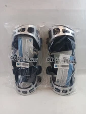 TWO ISO Preferred Left & Right OA Dual Upright ROM Hinge Knee Braces XL NEW #