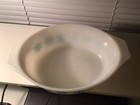 VINTAGE PYREX TURQUOISE SNOWFLAKE 1 1/2 QUART CASSEROLE DISH & LID — photo 6