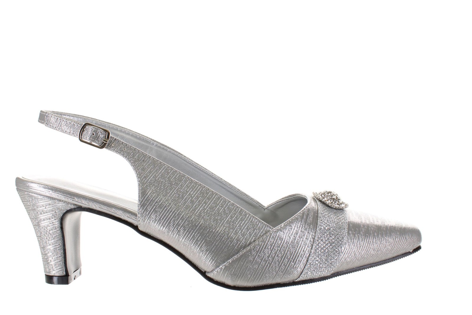 Женские босоножки Bella Marie Cambria 02 серебристого цвета, размер 11