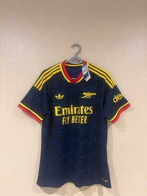 Arsenal Adidas 26/27 Original Auswärts Fußball Shirt Trikot Neu mit Etikett Medium UVP 85 £