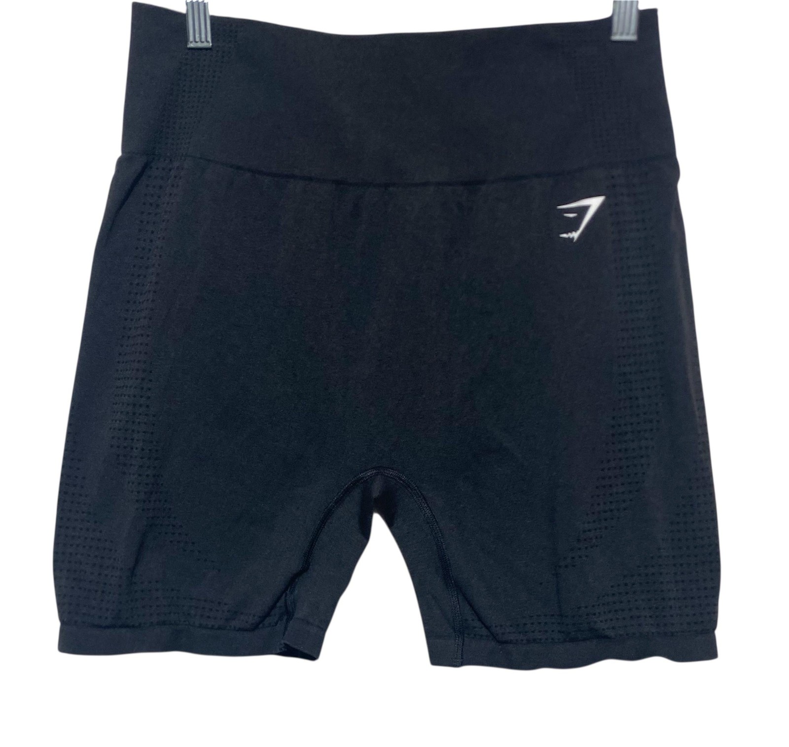 Gymshark Seamless Biker Shorts Womens Size XL Black High Rise Workout Gym-image