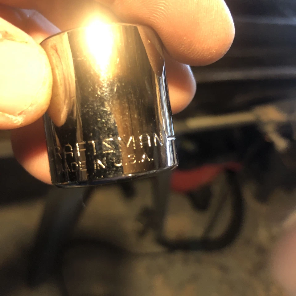 Juego de herramientas mecánicas Sears CRAFTSMAN EE. UU. 104 piezas 32104 trinquete de enchufe - Nuevo de Lote Antiguo Foto 4 de 4