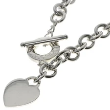 TIFFANY&Co.  Return to Tiffany & Co. Heart Tag Necklace Silver  Ladies [Used]