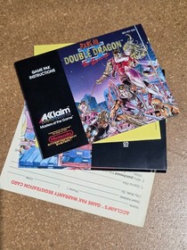 Double Dragon II (Nintendo NES, 1989) Complete Box + Manual + Sleeve (UNTESTED)