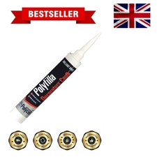 Non-Sanding 290ml Decorators Caulk for Easy Application and Smooth Results