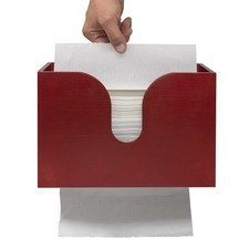 Bamboo Paper Towel Dispenser, Paper Towel Holder Wall Mount Countertop for ...