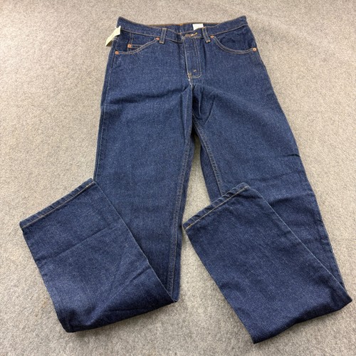 Vintage Levis 550 Jeans W30 L34 Blue Orange Tab Made In Mexico Deadstock 90s New - Picture 2 of 17