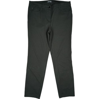 Basler 42 L30 Jeans Trousers Charcoal Womens Julienne Stretch High Rise Fabric W32 XL