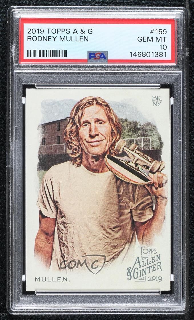 2019 Topps Allen & Ginter Rodney Mullen #159 PSA 10 GEM MT Rookie RC ou0