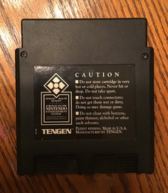 TENGEN RBI Baseball Game for NINTENDO NES *UNTESTED*